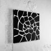 Monochrome Giraffe Pattern | Mixed Media by IRENA TONE. Item in minimalism or eclectic & maximalism style