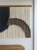 Hoop series #1 | Tapestry in Wall Hangings by Kat | Home Studio. Item made of oak wood & wool compatible with mid century modern and japandi style