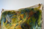 Ripple Effect | Oil And Acrylic Painting in Paintings by Taya Naumovich. Item composed of canvas in contemporary style