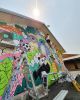 Mural at Canley Vale Public School | Murals by Mulga | Canley Vale Public School in Canley Vale. Item made of synthetic