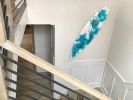 the weather is here custom surfboard | Mixed Media by Amanda M Moody. Item made of wood with synthetic