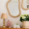 Joy Asymmetric Mirrors | Decorative Objects by Hastshilp. Item made of wood with brass