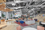 Knot & Rope Screen | Wall Treatments by FIBROUS | H-E-B Digital & Favor Eastside Tech Hub in Austin