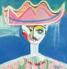 Calamity's Jane | Oil And Acrylic Painting in Paintings by Aleea Jaques ,