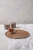 Amber Pottery Plate | Dinnerware by ShellyClayspot. Item composed of stone