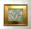 "Floral Study V" | Oil And Acrylic Painting in Paintings by Kristin Shearer. Item composed of wood and canvas in minimalism or contemporary style