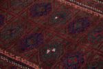 Antique Balisht Tribal Textile with Polychromatic Geometric | Area Rug in Rugs by Rug and Kilim