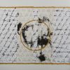 Circles #4 | Mixed Media by Chris Baumgartner-artist. Item composed of canvas & paper