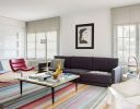 ¨Julieta¨ Conical Legs High Gloss Top Brass Tape Low Table | Coffee Table in Tables by Jover + Valls. Item composed of wood and copper in industrial or art deco style
