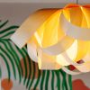 Gross Lamp Light-Chandelier Lighting-wood venner | Chandeliers by Traum - Wood Lighting | Garden mercado vegetariano in Mar del Plata