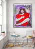 Dragoste | Oil And Acrylic Painting in Paintings by Elena Parau. Item composed of canvas compatible with contemporary and country & farmhouse style