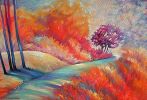HEART'S COVE | Drawings by Suzanne Jack | Scott & Cain, Attorneys at Law in Knoxville. Item composed of canvas and synthetic