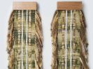 Garden Fringe II - Set of 2 Pieces | Tapestry in Wall Hangings by Jessie Bloom Studio. Item composed of cotton