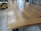 10' White Oak Dining Table | Tables by Peach State Sawyer Services. Item composed of oak wood in country & farmhouse style