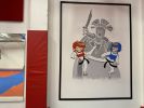 Ready, Set, Fight! | Oil And Acrylic Painting in Paintings by Darin | Walnut Creek in Walnut Creek. Item composed of canvas and synthetic