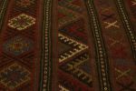 Tribal 4X7 Sumak Persian Rug | Area Rug in Rugs by Magic Rugs. Item made of cotton works with mediterranean style