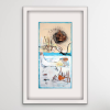 Autumn Moon - Tokyo Echoes Painting | Oil And Acrylic Painting in Paintings by Jacob von Sternberg Large Abstracts. Item composed of canvas & synthetic