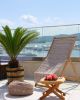 Boho Handmade Macrame Deckchair Beach Lounger Wood Camping | Folding Chair in Chairs by Dimitar Kostadinov | Aparthotel Crotiria in Burgas