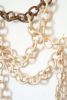 "Surat" ceramic chain sculpture | Wall Sculpture in Wall Hangings by Asmaa Aman Studio. Item made of cotton with ceramic works with boho & contemporary style