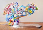 Squealies 4 Wheelies | Sculptures by Perci Chester | Perci Chester Fine Artist in Minneapolis. Item made of steel with synthetic
