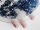Impronte - blue sodalite 200 | Decorative Tray in Decorative Objects by gumdesign. Item made of marble with glass works with contemporary style