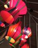 Multiple Projects , Lighting , Sculpture | Pendants by Mud Studio, South Africa. Item made of fabric with synthetic