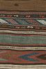 Vintage Bidjar Persian Kilim with Stripes & Geometric | Area Rug in Rugs by Rug and Kilim