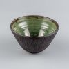 Handmade Carved Bowl Iridia Corolis | Dinnerware by Svetlana Savcic / Stonessa. Item made of stoneware works with japandi style