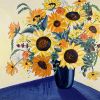 Sunny Afternoon Painting | Oil And Acrylic Painting in Paintings by Mandy Martin Art. Item composed of canvas
