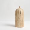 Tall Zai Bud Vase In Spalted Beech | Vases & Vessels by Whirl & Whittle | Pooja Pawaskar. Item made of wood