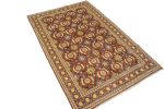 Semi Antique Allover Floral 4X6 Tabriz Persian Rug | Area Rug in Rugs by Magic Rugs. Item composed of wool in traditional style