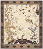 Rug Chinese Pheonix Celeste hand-knotted chinoiserie style | Area Rug in Rugs by Atelier Tapis Rouge. Item in traditional style