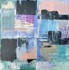 Water Signs II | Mixed Media by KNOF design. Item made of canvas works with contemporary & coastal style