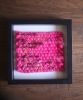 Small framed tapestry | Wall Hangings by Cristina Ayala. Item composed of cotton and fiber