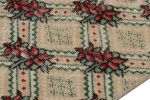 Vintage Zeki Müren Runner Rug in Red with Geometric Patterns | Area Rug in Rugs by Rug and Kilim