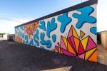 Collaborative Tempe Mural - Jayarr + NNUZZO | Street Murals by Nicole (NNUZZO) Poppell. Item made of synthetic