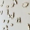 Custom Extra large Wall Art 3D Porcelain ceramic sculpture | Wall Sculpture in Wall Hangings by Elizabeth Prince Ceramics | The Gilbert in London. Item made of ceramic works with minimalism & mid century modern style