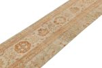 Rug & Kilim’s Sultanabad Style runner in Blue with Orange | Area Rug in Rugs by Rug and Kilim