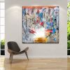 Grounded | Oil And Acrylic Painting in Paintings by Shirly Maimom Art. Item composed of canvas compatible with contemporary and art deco style