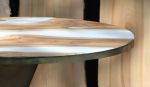 Callisto Eclipse | Coffee Table in Tables by Fine Line Woodworks. Item composed of wood & brass