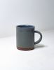 Handthrown Coffee Mug | Drinkware by Black Oak Art. Item made of stoneware compatible with country & farmhouse and industrial style