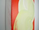 Lighthearted | Oil And Acrylic Painting in Paintings by Claire Desjardins. Item made of canvas with synthetic