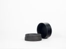 Congiunzioni - cilindro | Decorative Box in Decorative Objects by gumdesign. Item composed of stone & leather compatible with modern style