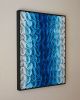 No. 13 Acoustic Diffuser Panel - Gradient Modern Abstract - | Wall Sculpture in Wall Hangings by Joseph A