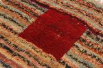 Vintage Gabbeh Tribal rug in Polychromatic Striae Pattern | Area Rug in Rugs by Rug and Kilim