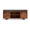 Zuma walnut storage bench | Benches & Ottomans by Modwerks Furniture Design LLC. Item made of walnut works with mid century modern & modern style