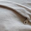 Cairo Handwoven Wool Pillow Cover – Grey & Cream Geometric | Cushion in Pillows by Mumo Toronto. Item made of fabric