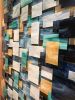 "Waldorf" Glass and Metal Wall Art Sculpture | Wall Sculpture in Wall Hangings by Karo Studios | Waldorf Astoria Beverly Hills in Beverly Hills. Item composed of metal & glass