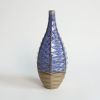 Bottle in Coral Blue | Vase in Vases & Vessels by by Alejandra Design. Item composed of ceramic