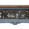 Where the Ovenbird Sings — Woodland Console with Drawer | Console Table in Tables by Birds and Gardens Inc. Item composed of oak wood in country & farmhouse or eclectic & maximalism style